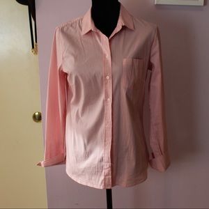 Apt 9 collared stripe button down one pocket shirt